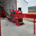 auto belt conveyor feeding drum 30t/h wood chipper